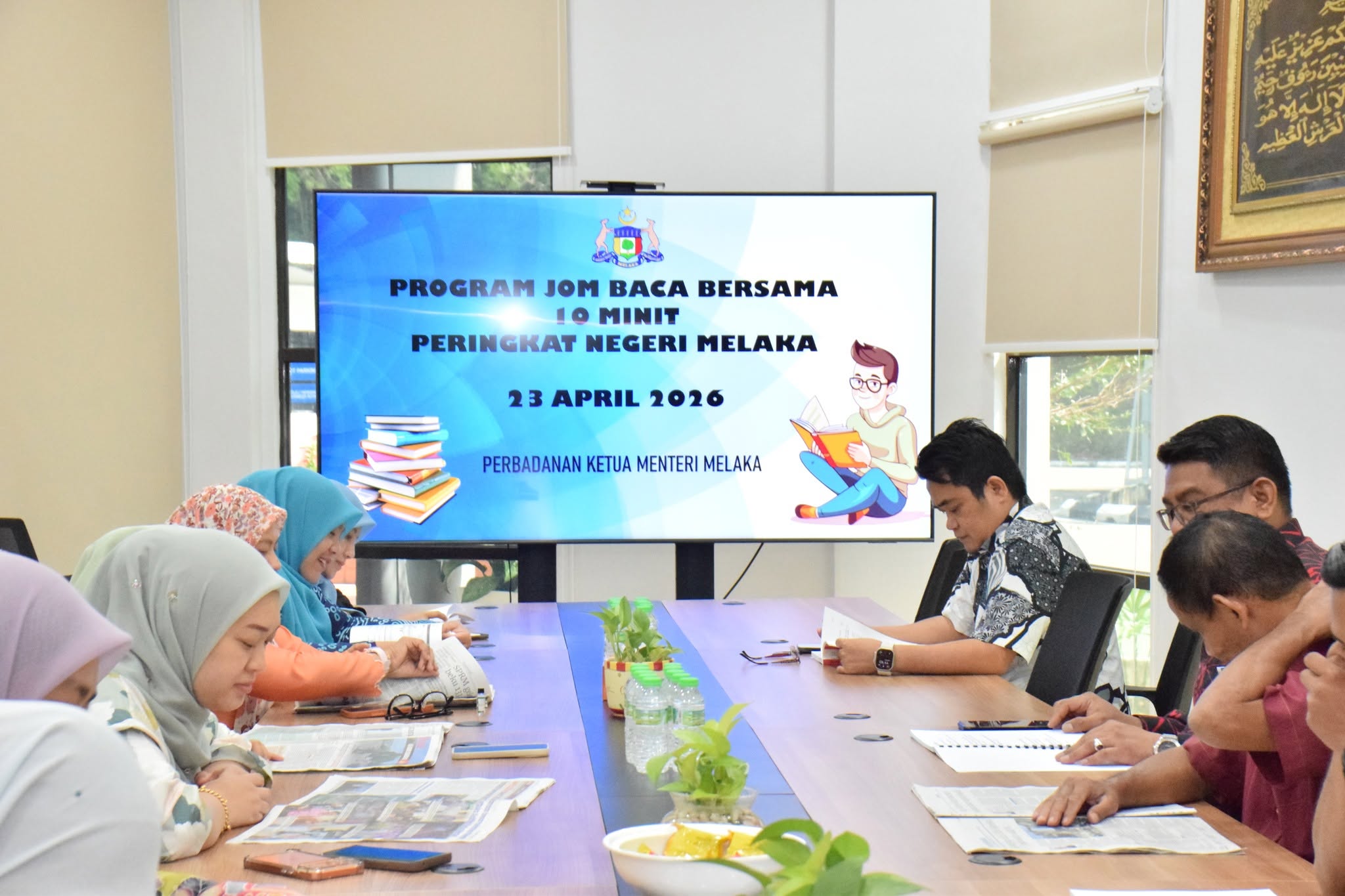 PROGRAM JOM BACA BERSAMA 10 MINIT
